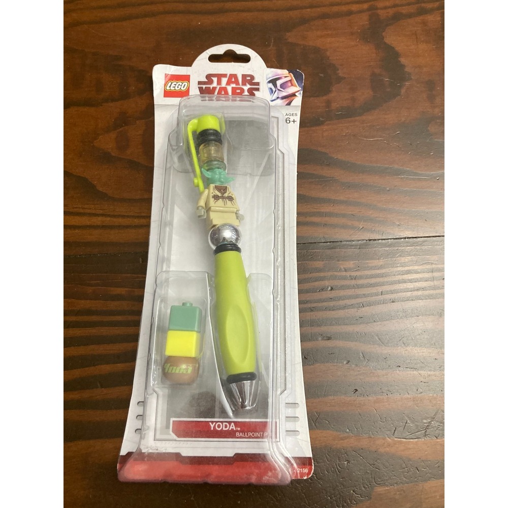 2009 Star Wars Lego Yoda Ballpoint‎ Pen New in Package